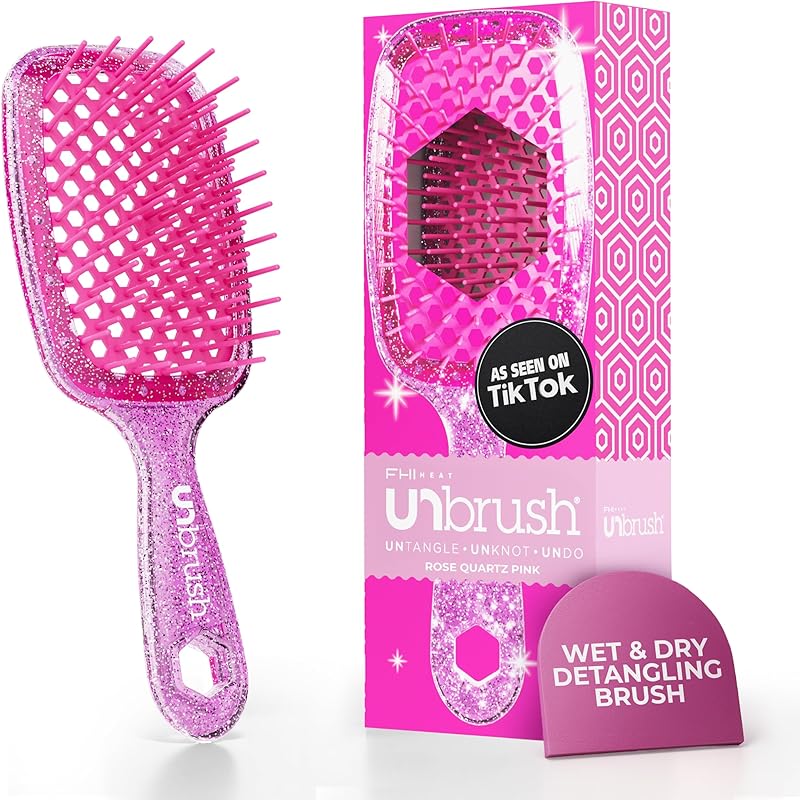 UNbrush Vented Detangling Quartz 1